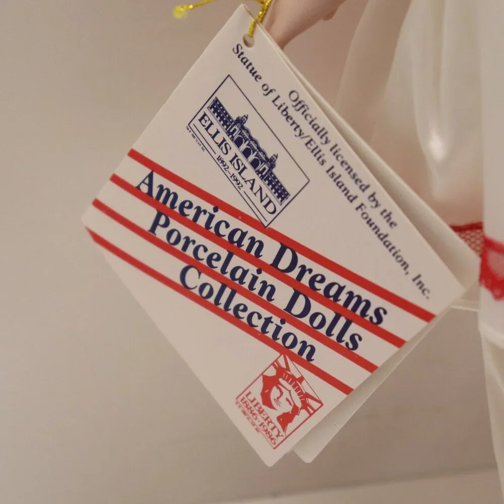 American Dreams Porcelain Doll Athena from Greece